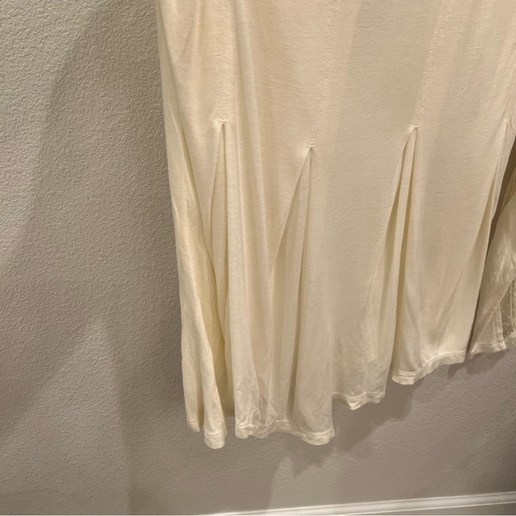 FREE PEOPLE Romantic JoJo Tee mixed Media Mesh Lace Long Sleeve Top - Picture 10 of 12